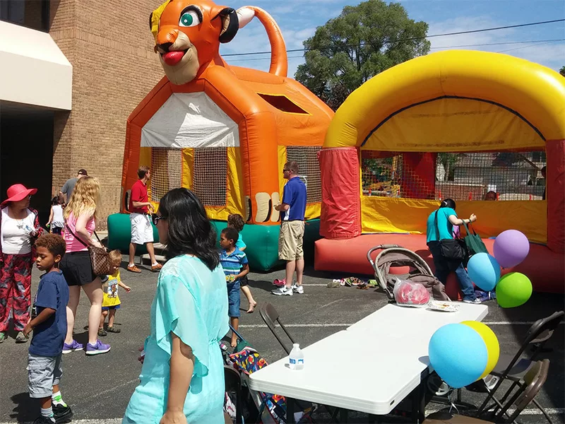 Bouncy houses
